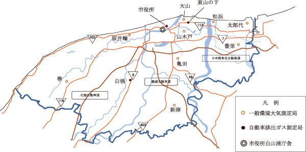 図表5−1　大気常時監視測定網