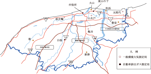 図表5−1　大気常時監視測定網