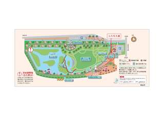 上堰潟公園マップ
