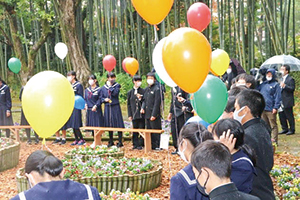 味方中学校の活動の様子の写真