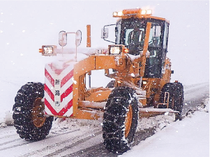 除雪車の写真