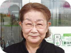 釜田眞智子さんの写真