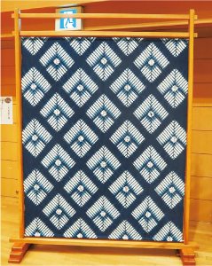 フクロウの模様のタペストリー