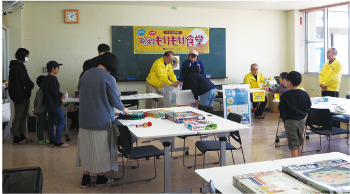 昭和もりもり食堂の待合室の写真