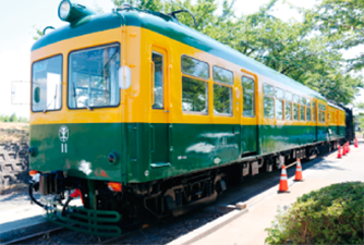 かぼちゃ電車の写真