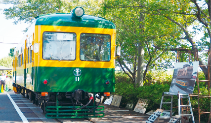 かぼちゃ電車の写真