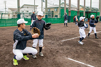 少年野球　日本文理高校