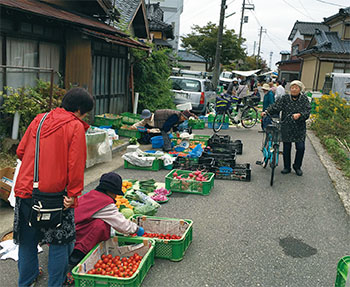 大野町市場にお越しください