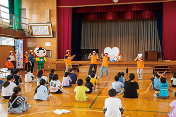 小瀬小学校人権啓発キャラバン