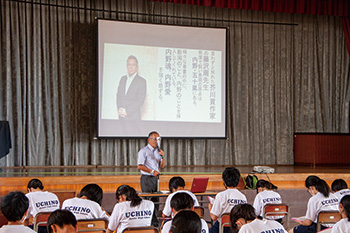 内野文芸の故郷まちおこし