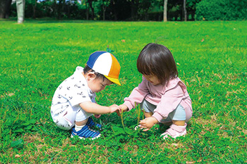 公園でみーつけた！