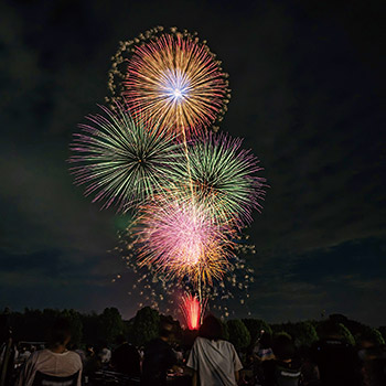 黒埼まつり打上げ花火