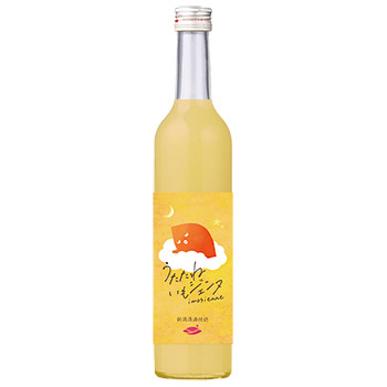 高野酒造×新潟大学いもジェンヌプロジェクト　日本酒リキュール　うたたねいもジェンヌ