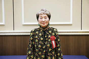 新潟市表彰者 本間 ケイさん