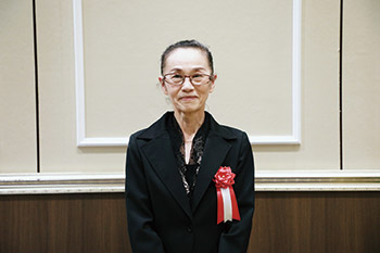 新潟市表彰者 島田 イチ子さん