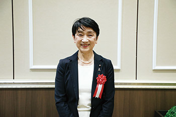 新潟市表彰者 石附 幸子さん