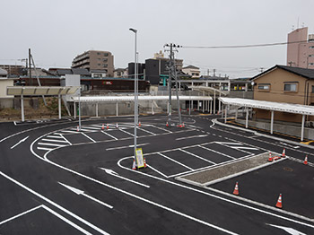 小針駅ロータリー