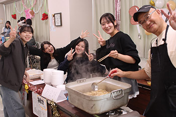 地域と大学連携事業　健口（けんこう）文化の啓発と交流拠点づくりで地域を元気に　明倫短期大学