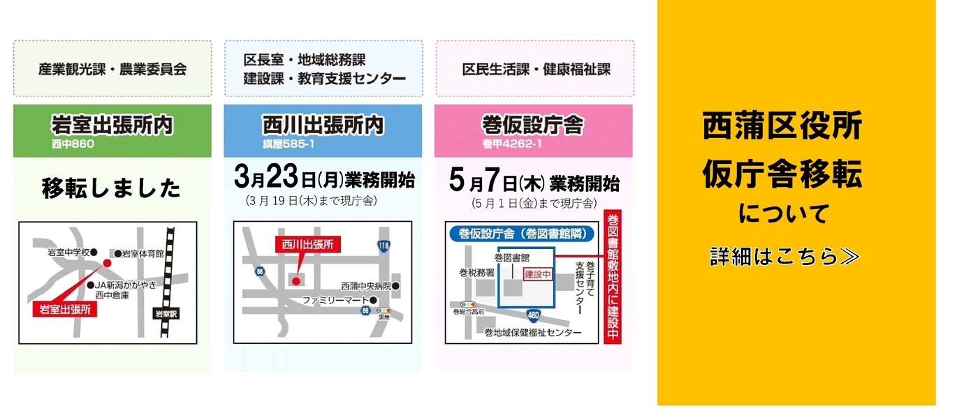 西蒲区役所仮庁舎整備事業はこちら
