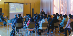 講演会の写真