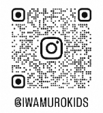 岩室地域児童館のインスタグラムの二次元コード