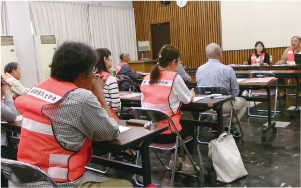 防災士の学習会の写真