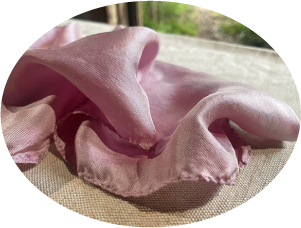 古代米酒粕で染めた染物