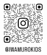 岩室地域児童館インスタグラムの二次元コード