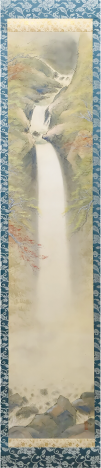丸山翠城作掛け軸の写真