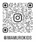 岩室児童館インスタグラムの二次元コード