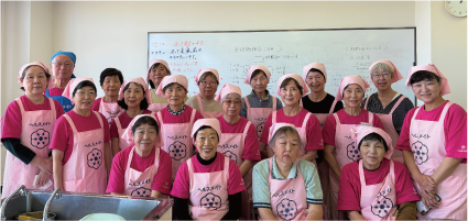 西蒲支部の食推さん集合写真