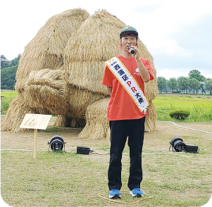 西蒲区PR大使活動の様子