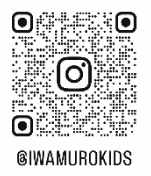 岩室児童館インスタグラムの二次元コード