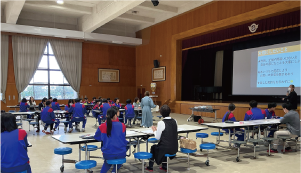 キャリア教室授業の様子