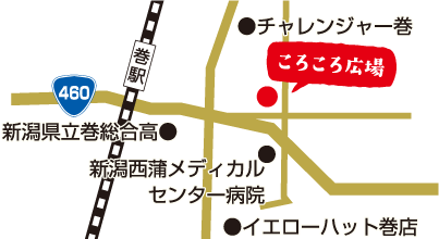 ころころ広場の地図