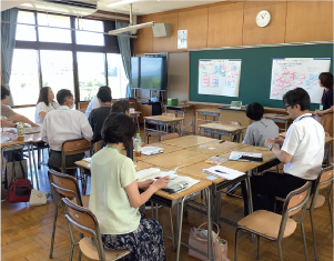 学校運営協議会の様子