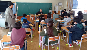 キャリア教室授業の様子