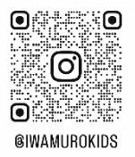 岩室地域児童館公式インスタグラムの二次元コード