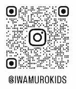 岩室地域児童館公式インスタグラムの二次元コード