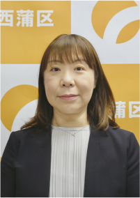 佐久間区長の写真