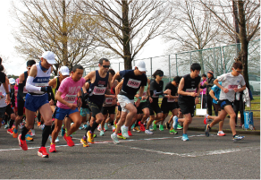 スタートの様子
