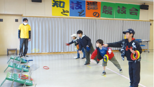 競技会の写真
