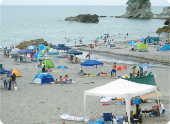 田ノ浦海水浴場の写真