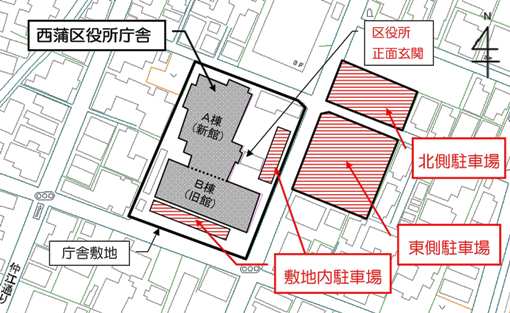 駐車場案内図