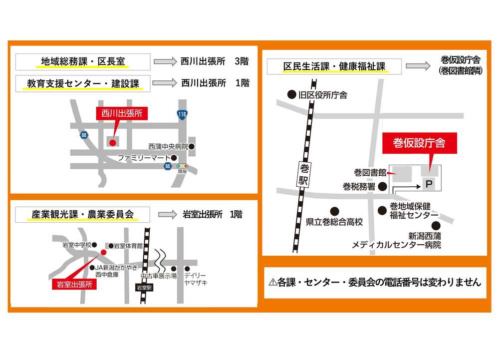 西蒲区役所庁舎建替えに伴う仮庁舎について 新潟市西蒲区