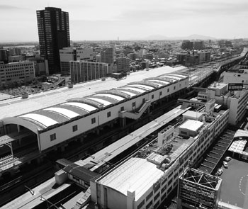 写真　整備が進む新潟駅