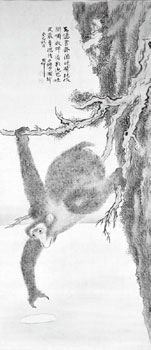 「猿猴図（えんこうず）」1893年