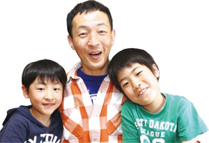 （写真左から）武田 晴太朗さん、新吾さん、楓太さん