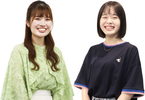 竹島阿美さんと草野理子さん