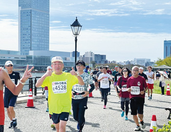 「新潟シティマラソン」に昨年より多くのランナーが参加
